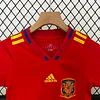2010 Retro Spain Home Football Shirt 1:1 Thai Quality Kids Size