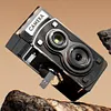 Retro Dual-Lens Digital Camera, High-Definition Shooting To Record Life