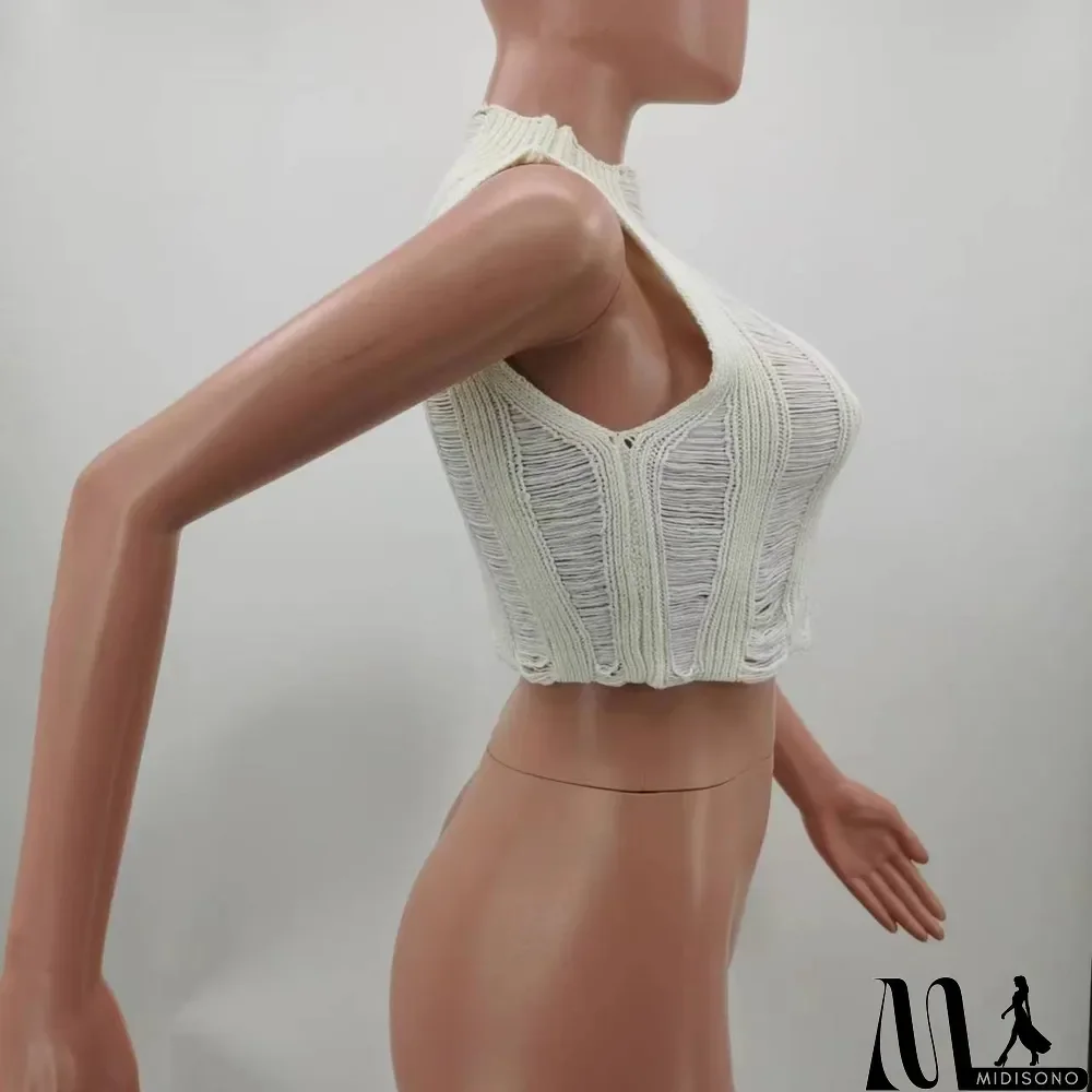 MidiSono - Women's Fashion Sexy Knitting Tops