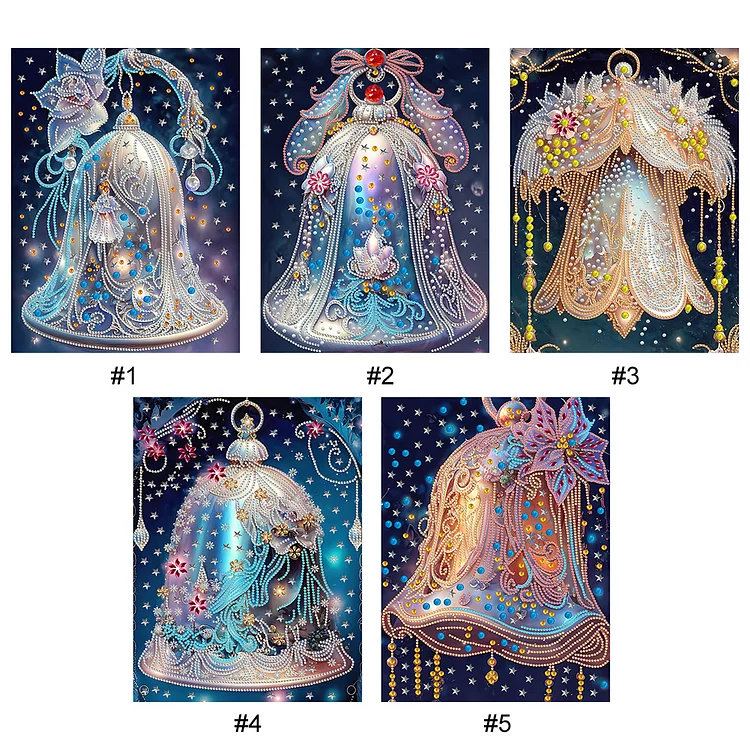 Partial Drills Special-shaped Drill Diamond Painting - Dream Bell - 30*40cm