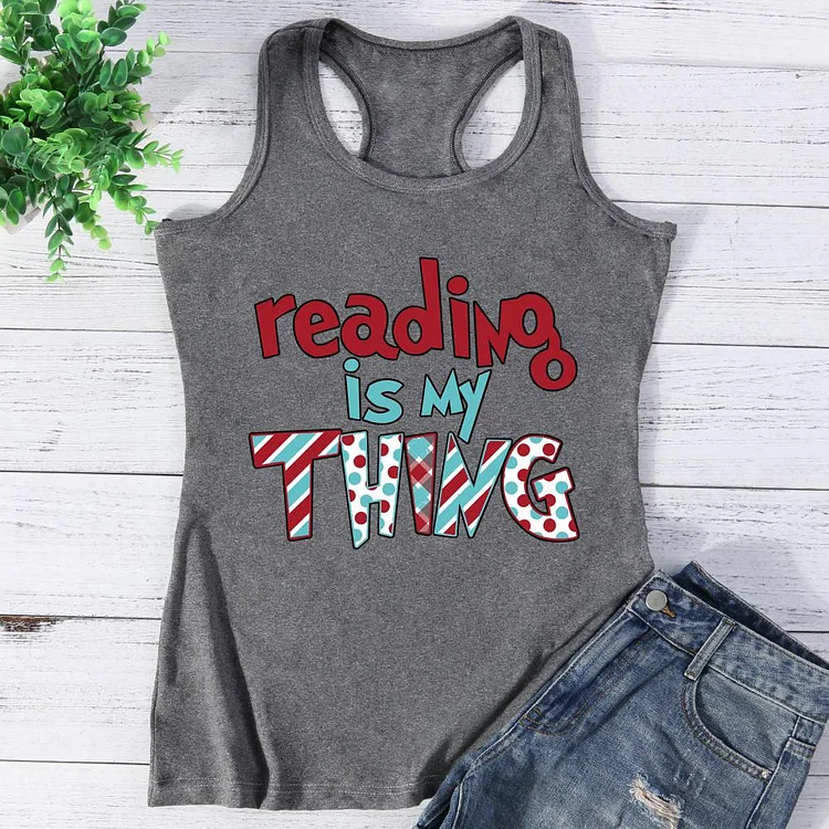 Reading is my Thing Vest Top