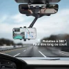 🤳🏽Support de t&eacute;l&eacute;phone pour r&eacute;troviseur de voiture rotatif &agrave; 360&deg;