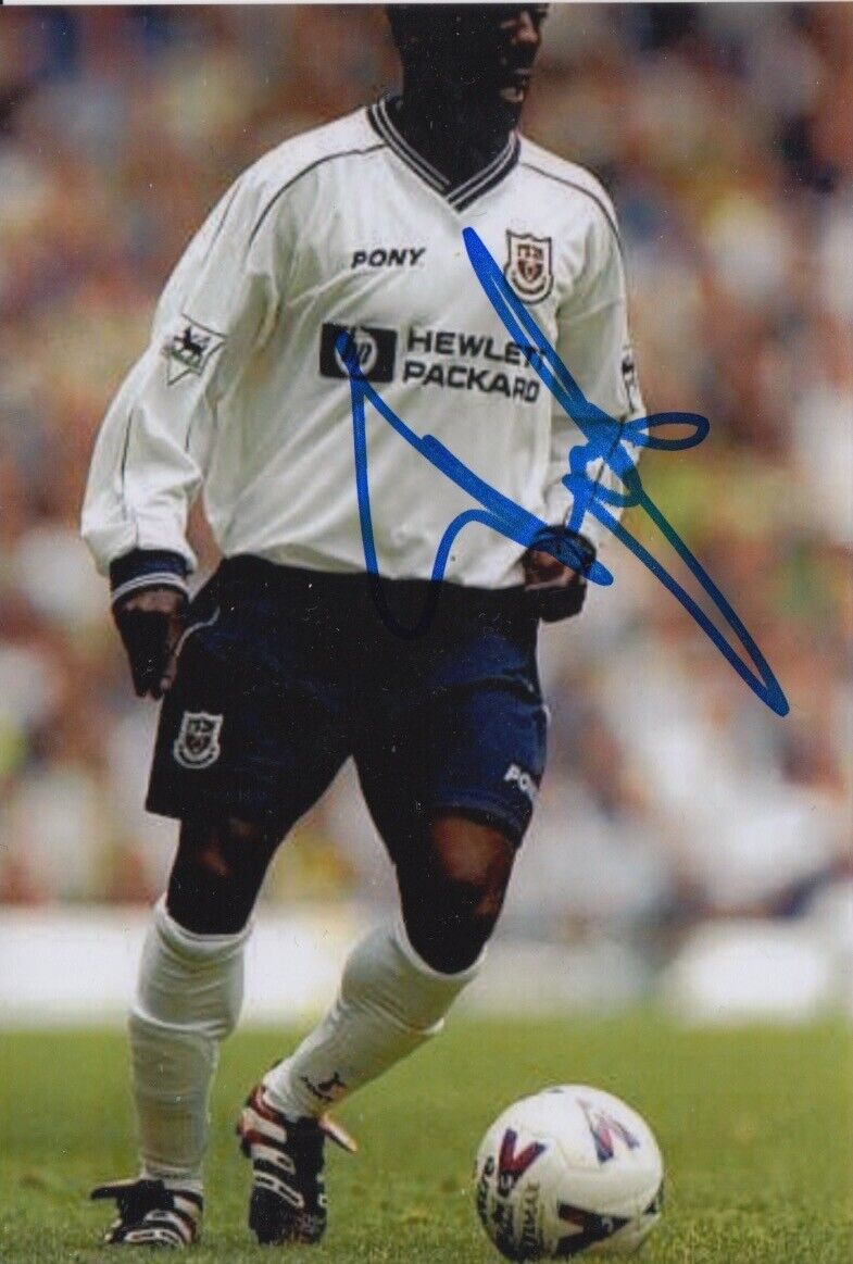 RUEL FOX HAND SIGNED 6X4 Photo Poster painting TOTTENHAM HOTSPUR FOOTBALL AUTOGRAPH 1