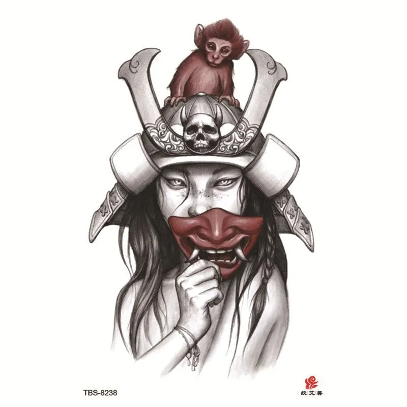 Tattoo Sticker Flower Temporary Sleeve Tattoo Waterproof Sexy Body Art Fashion