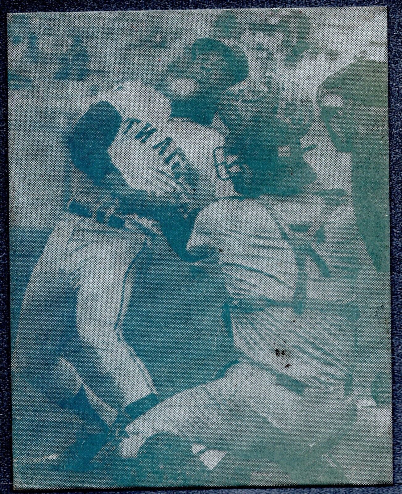 Willie Mays Brush Back A ONE OF A KIND PRINTING PLATE 1/1 Giants
