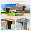 [US Local Warehouse] 2 Pack Pergola Brackets 6x6 (Actual 5.5x5.5in) Posts Caps Tie Brackets Galvanized Steels Gazebo Hardware Kit for Gazebos Deck & Porch Post To Beam