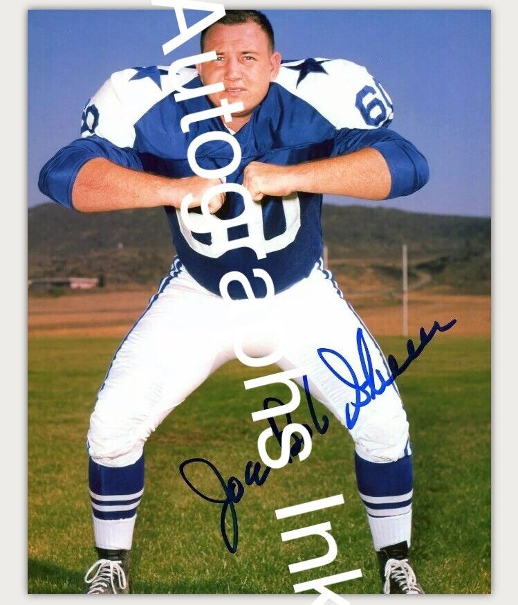 Joe Bob Isbell autographed 8x10 Dallas Cowboy In Person #5