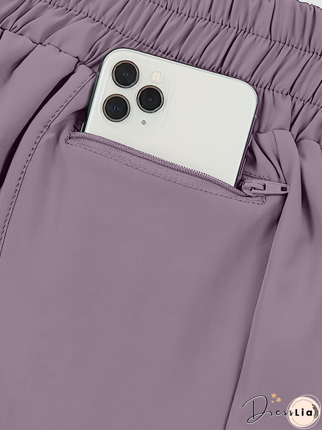 Elastic Waist Active Shorts