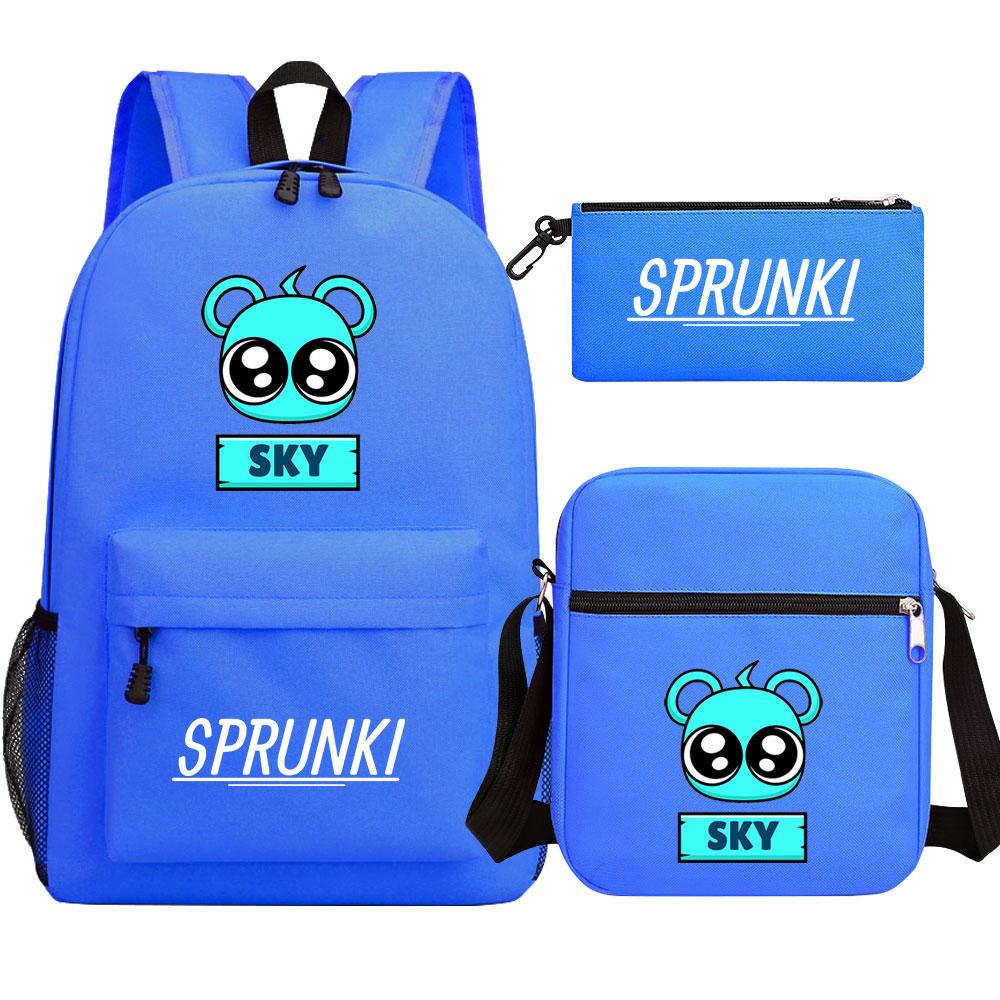 Mayoulove Sprunki Backpack Lightweight Design for School and Outdoor Activities-Mayoulove