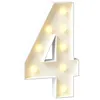 70cm LED Number Figure Light Easy To Assemble & Lightweight Large Lighted Number Warm Lighting & Radiant Atmosphere for Anniversary Graduation Decoration