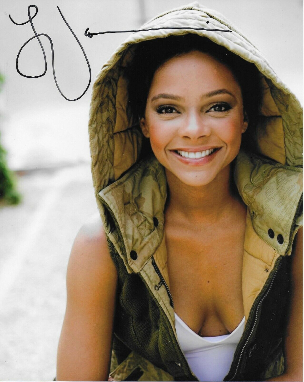 Lark Voorhies Saved By the Bell Original Signed 8X10 Photo Poster painting #16 signed @HShow