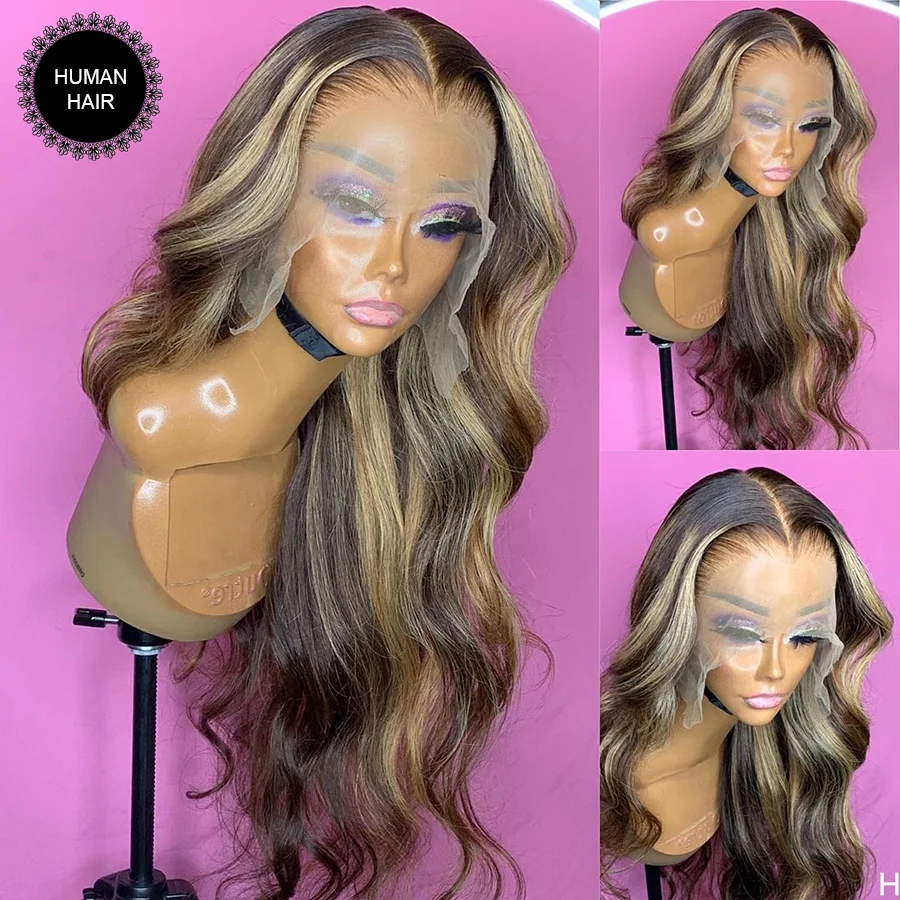 Daily Sales  | HIGHLIGHT WAVE 150% DENSITY T-PART LACE FRONT NATURAL WIG SCALP TOP CLOSURE WIGS WITH BABY HAIR
