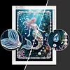 Diamond Painting-DIY Special Shaped Drill Pearl Painting Mermaid(30x40cm)