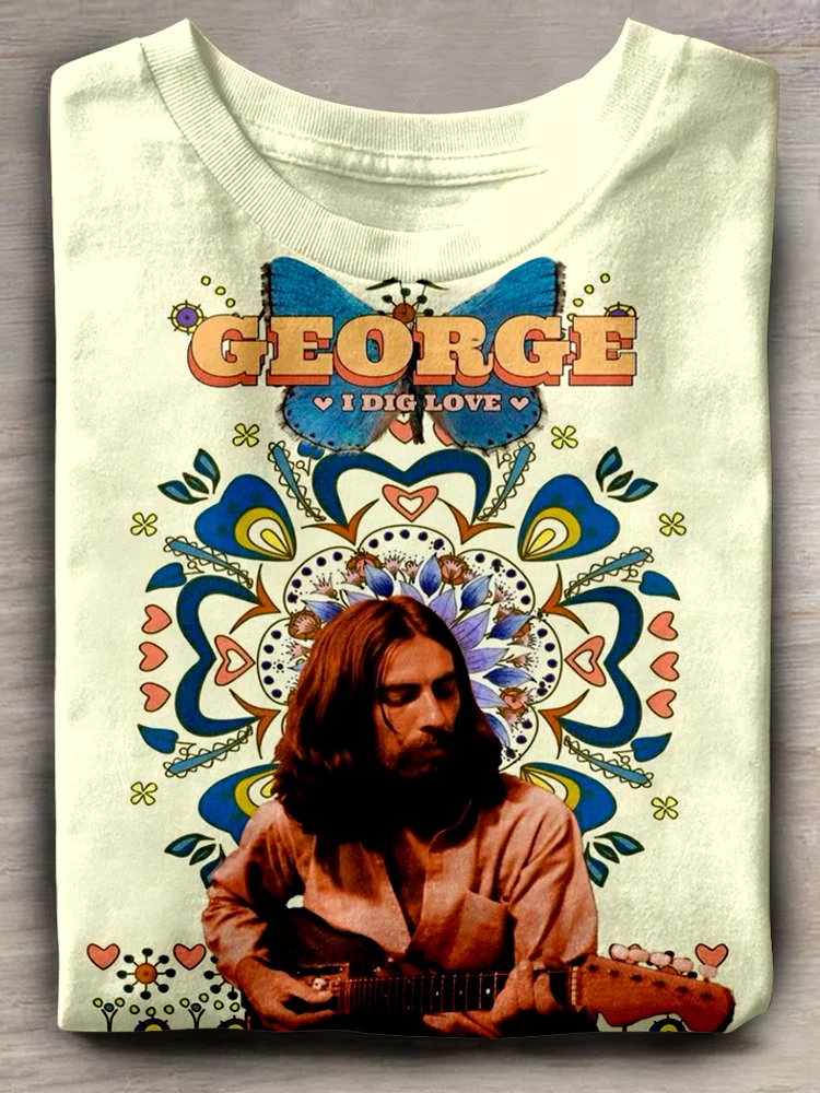 Teecade George I Dig Love T-shirt