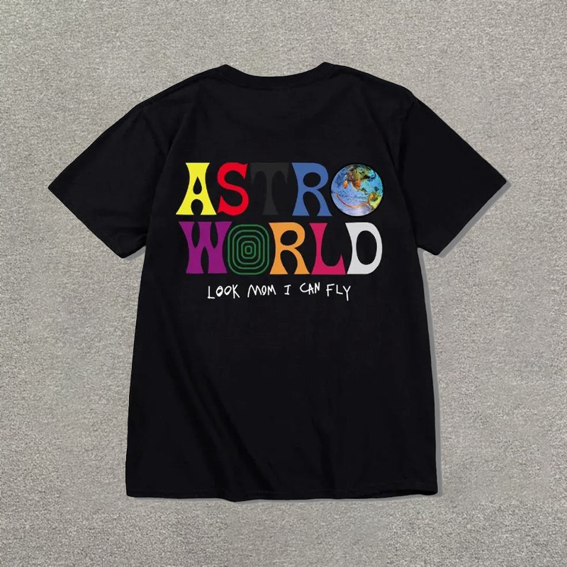 Sopula Astro World Graphic Print Cotton T-Shirt - Sopula｜Premium Graphic Tees & Graphic Clothing