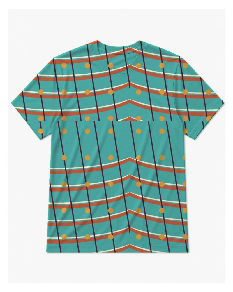 Big & Tall Canyon Drift Digital Print T-Shirt and Shorts Set
