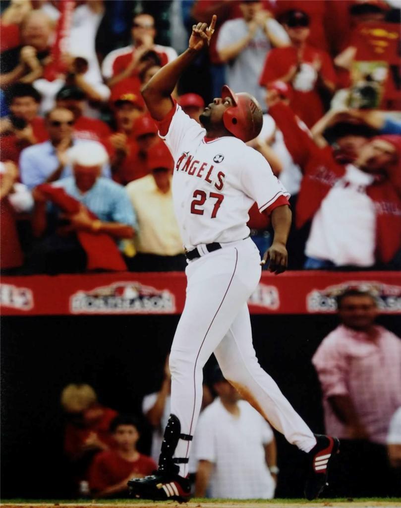 Vladimir Guerrero Photo Poster paintinggraph 8x10 Matte Photo Poster painting Los Angeles Angels 1