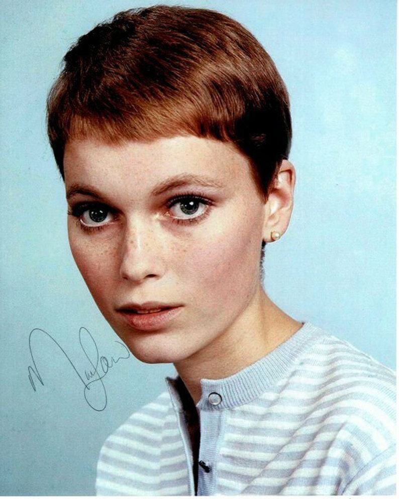 Mia farrow signed autographed 8x10 Photo Poster painting