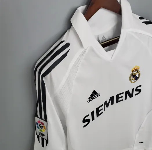 Retro Real Madrid 05/06 Home Football Shirt Thai Quality