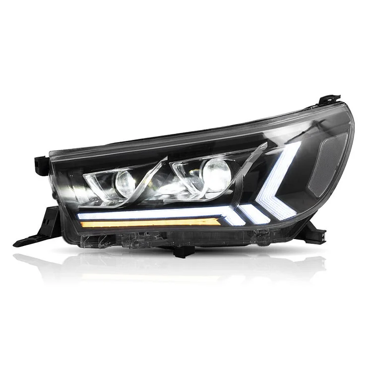 Upgrade full LED Dynamic headlamp headlight assembly for TOYOTA HILUX REVO head lamp head light 2021 plug and play ITN Auto