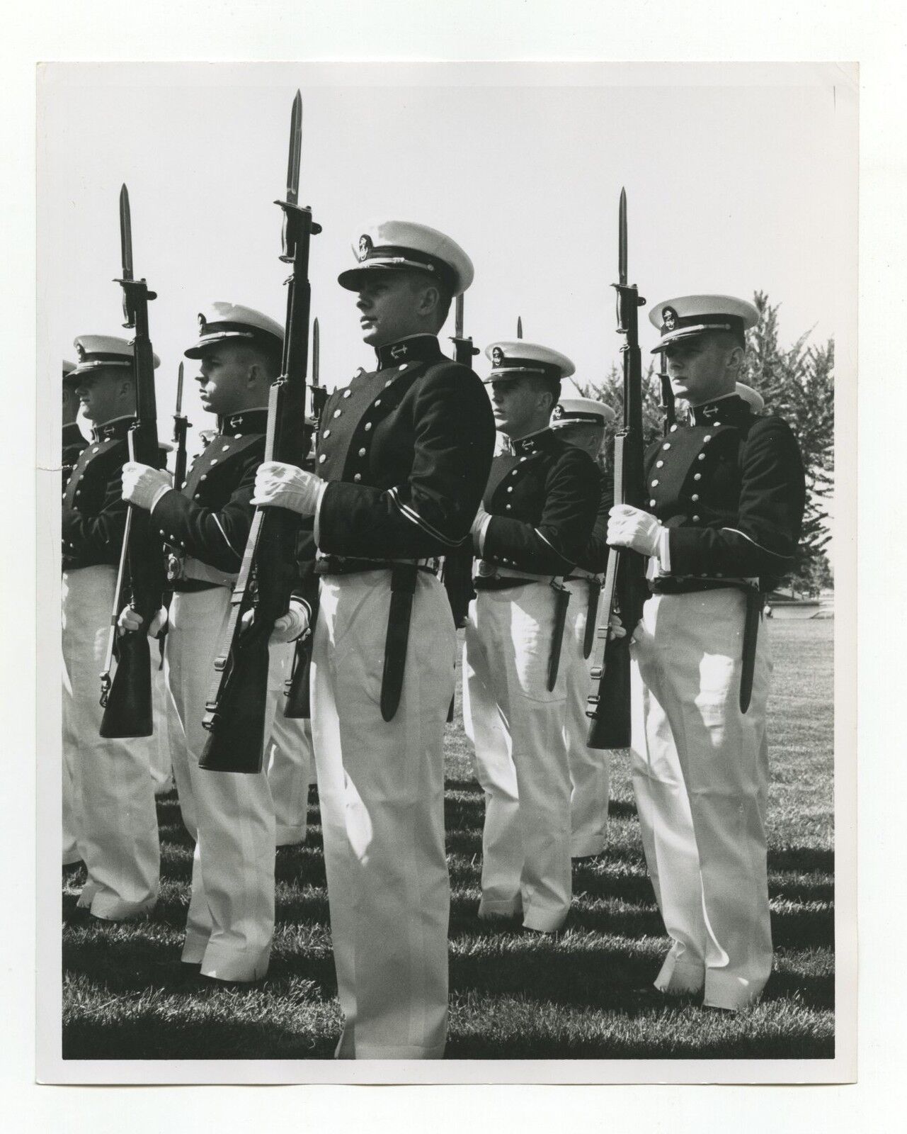 United States Navy - Vintage 8x10 Publication Photo Poster paintinggraph - Midshipmen