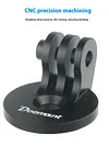 Extension Mount Adapter Aluminum Alloy Bicycle Computer Holder Adapter for Gopro