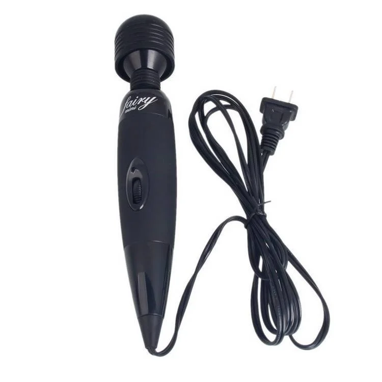 220V Direct Plug-in Wand Vibrator Erotic Masturbator Sex Toy