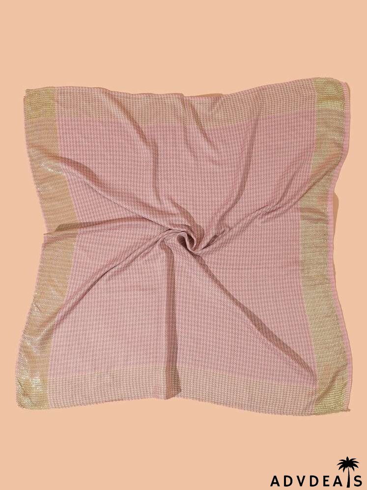 Houndstooth Print Bandana