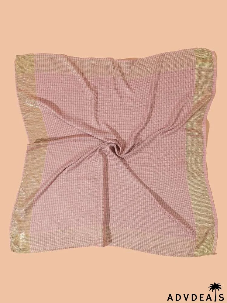 Houndstooth Print Bandana