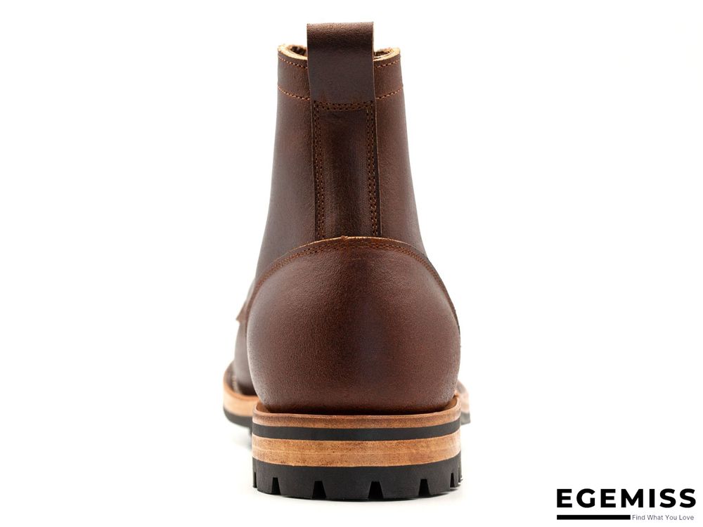 Cow Split Leather Men Boots Comfortable Boots Men Footwear Rubber Ankle Boots Men's Shoes | EGEMISS