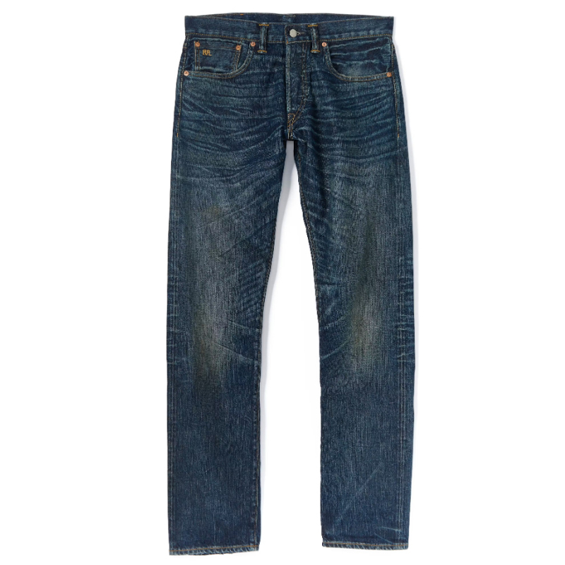 Classic Vintage Slim Fit Selvedge Denim Jeans