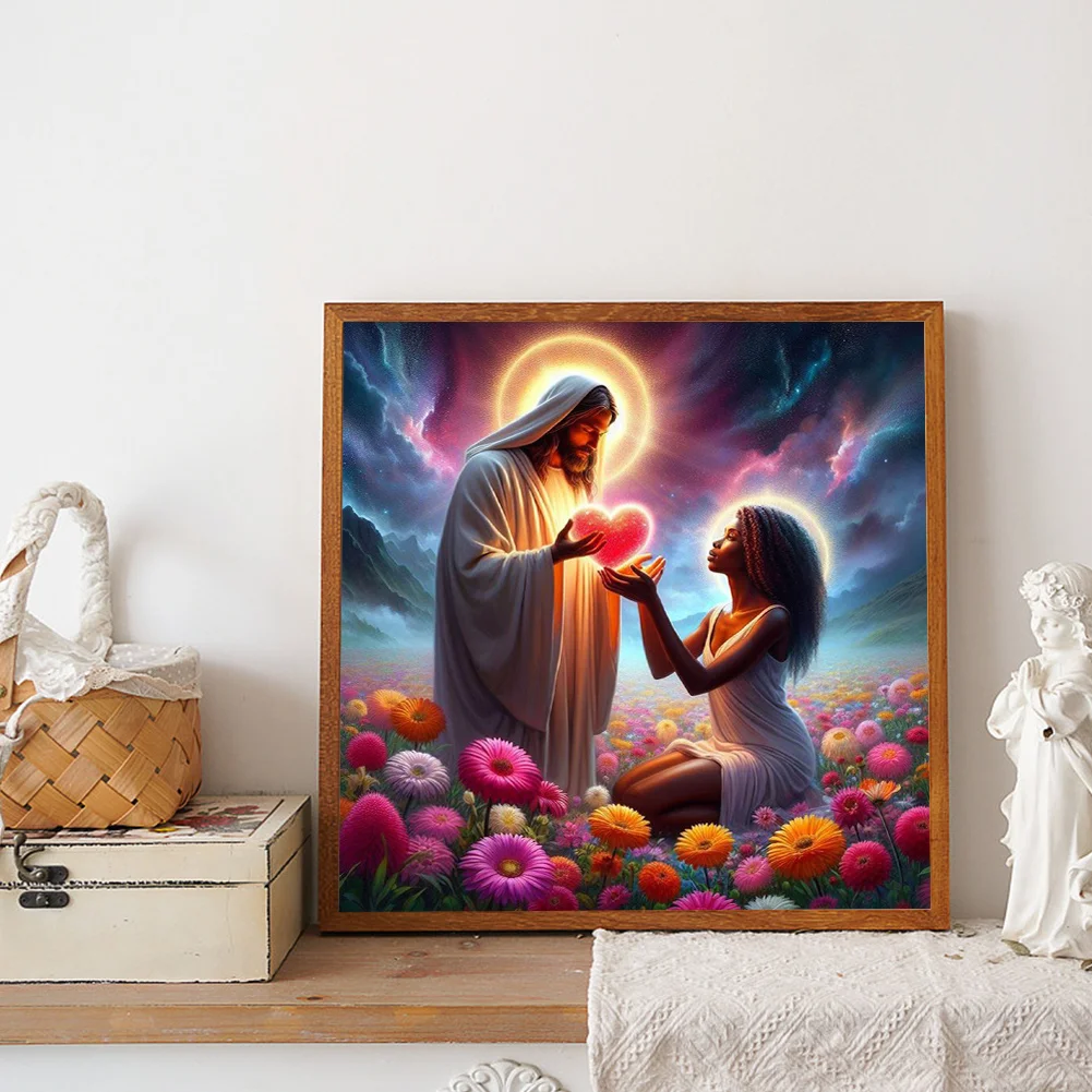 Diamond Painting - Full Round Drill - Jesus(Canvas|40*40cm)