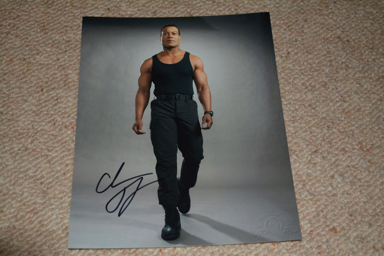 CHRIS JUDGE signed autograph In Person 8x10 20x25 cm STARGATE SG-1 Teal`C