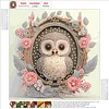 Diamond Painting-DIY Crystal Rhinestone Owl
