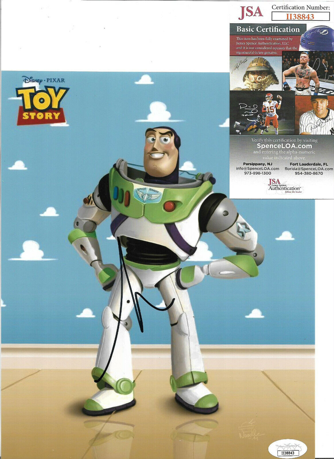 Tim Allen Authentic Signed 8x10 Photo Poster painting Autographed, Toy Story, Buzz, JSA COA