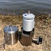 Lightweight Outdoor Mini Aluminum Pressure Cooker