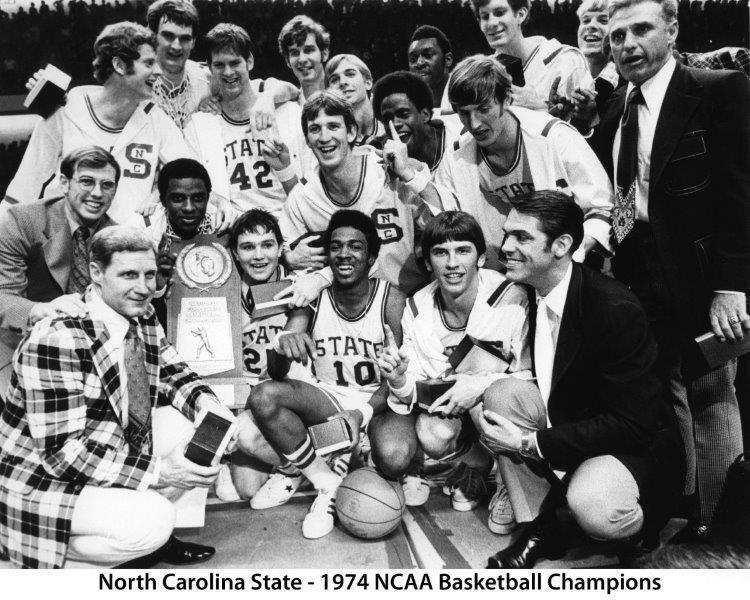 NORTH CAROLINA STATE 1974 Champions 8 x 10 Photo Poster painting Poster Print NC