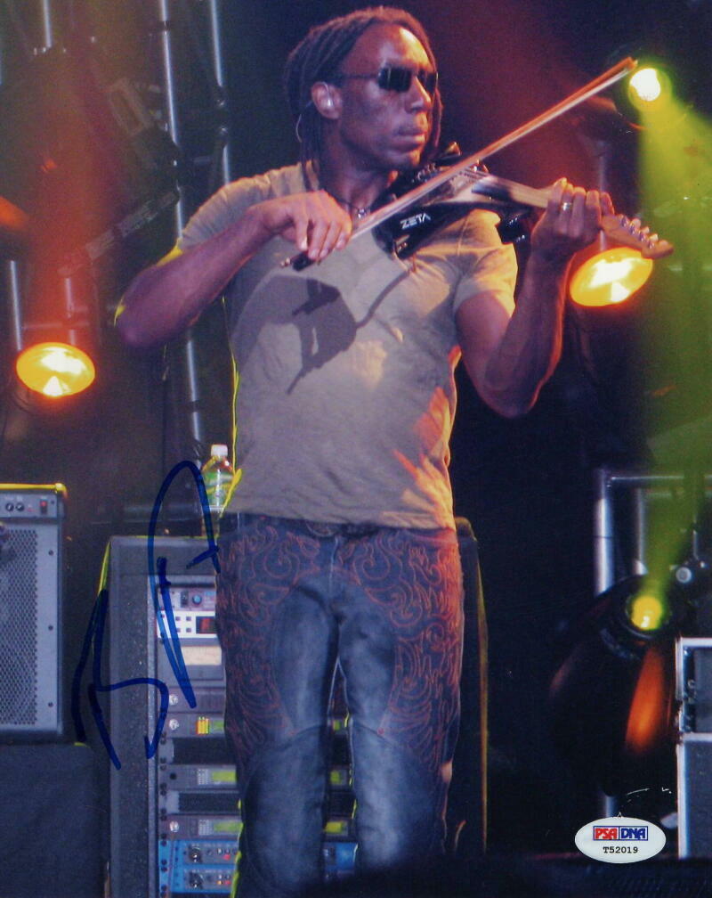 BOYD TINSLEY SIGNED AUTOGRAPH 8x10 Photo Poster painting - DAVE MATTHEWS BAND VIOLINIST PSA