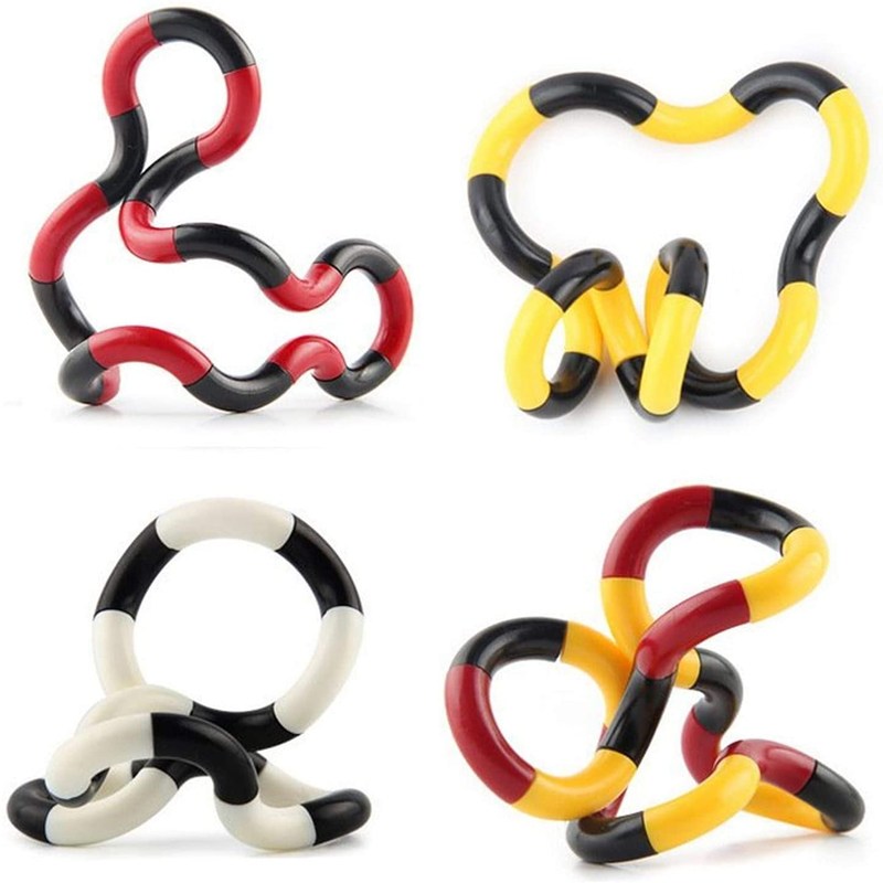 

Twisted Ring Trick Rope Children Autism Educational Toy Stress Relieve Toys, 501 Original