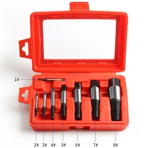 Pipe Screw Extractor Set