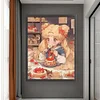Dessert Tsukino Usagi-9CT Stamped Cross Stitch 65*80cm/25.59*31.5in(Big Size) tapestrymarket