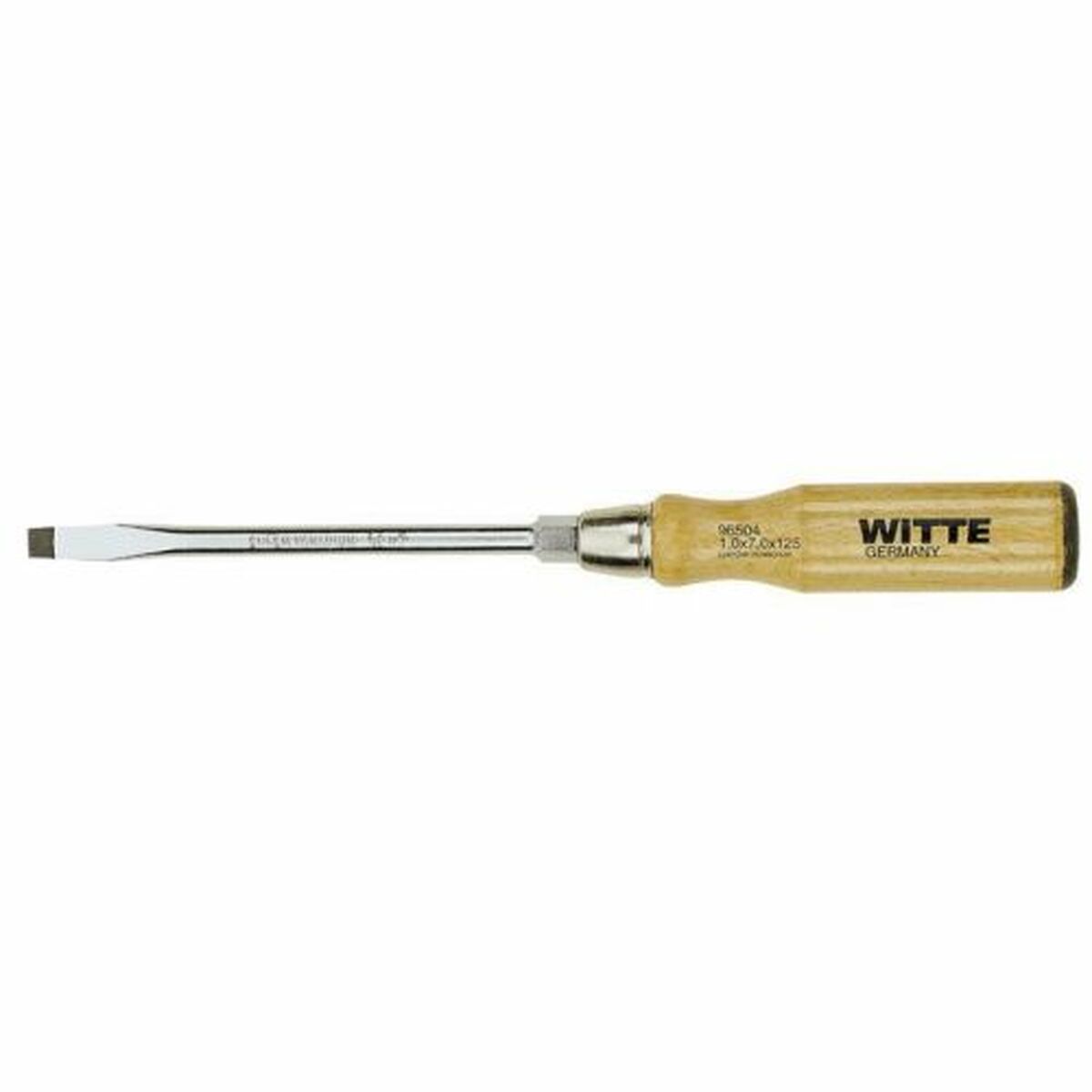 Screwdriver WITTE 8 mm Flat Flat tip 150 mm