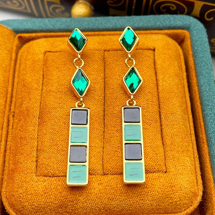 Long tassel earrings