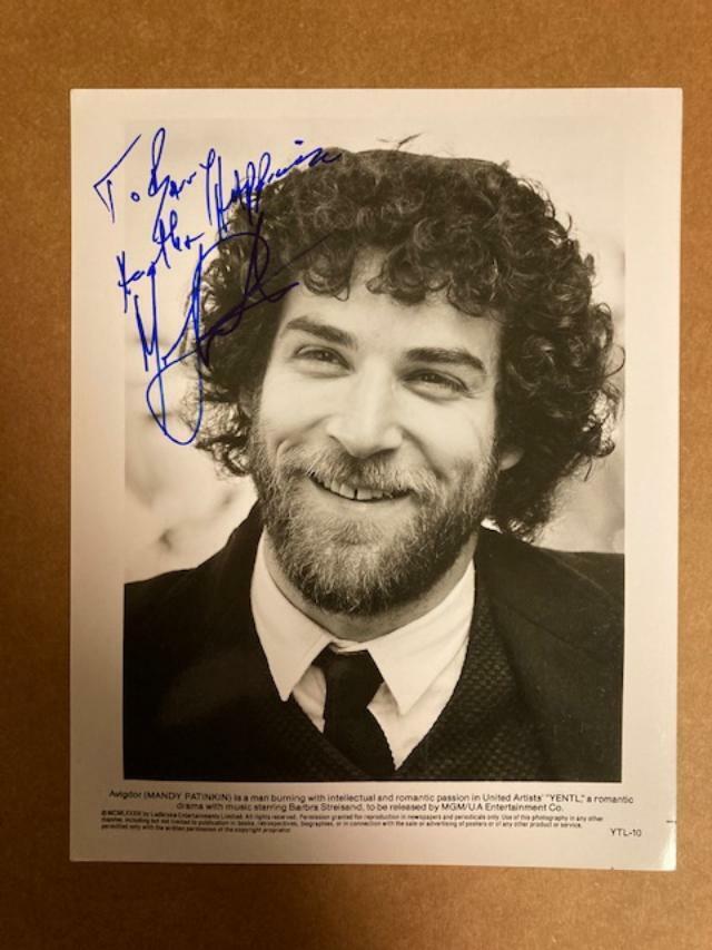 Mandy Patinkin Actor Signed 8x10 Handsome Photo Poster painting - Auction House/JSA COA