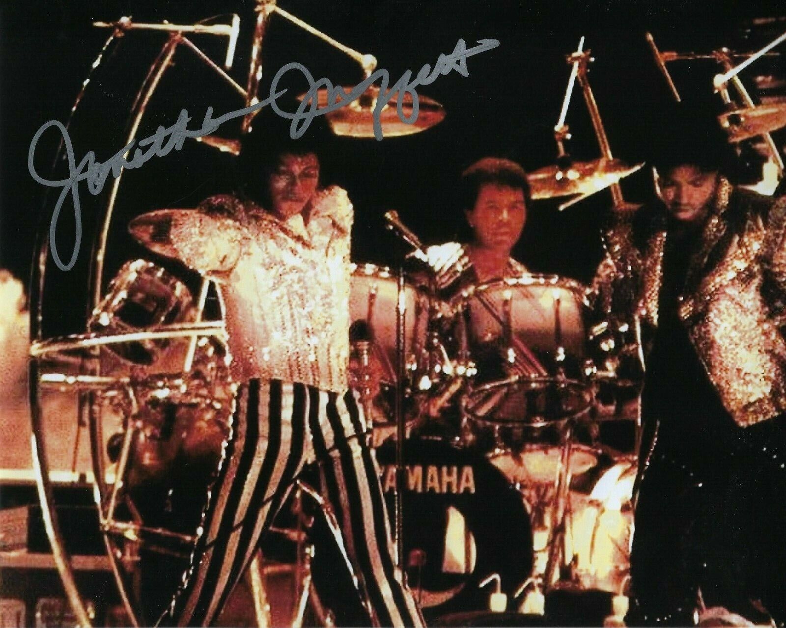 GFA Michael Jackson's Drummer * SUGARFOOT * Signed 8x10 Photo Poster painting PROOF S8 COA