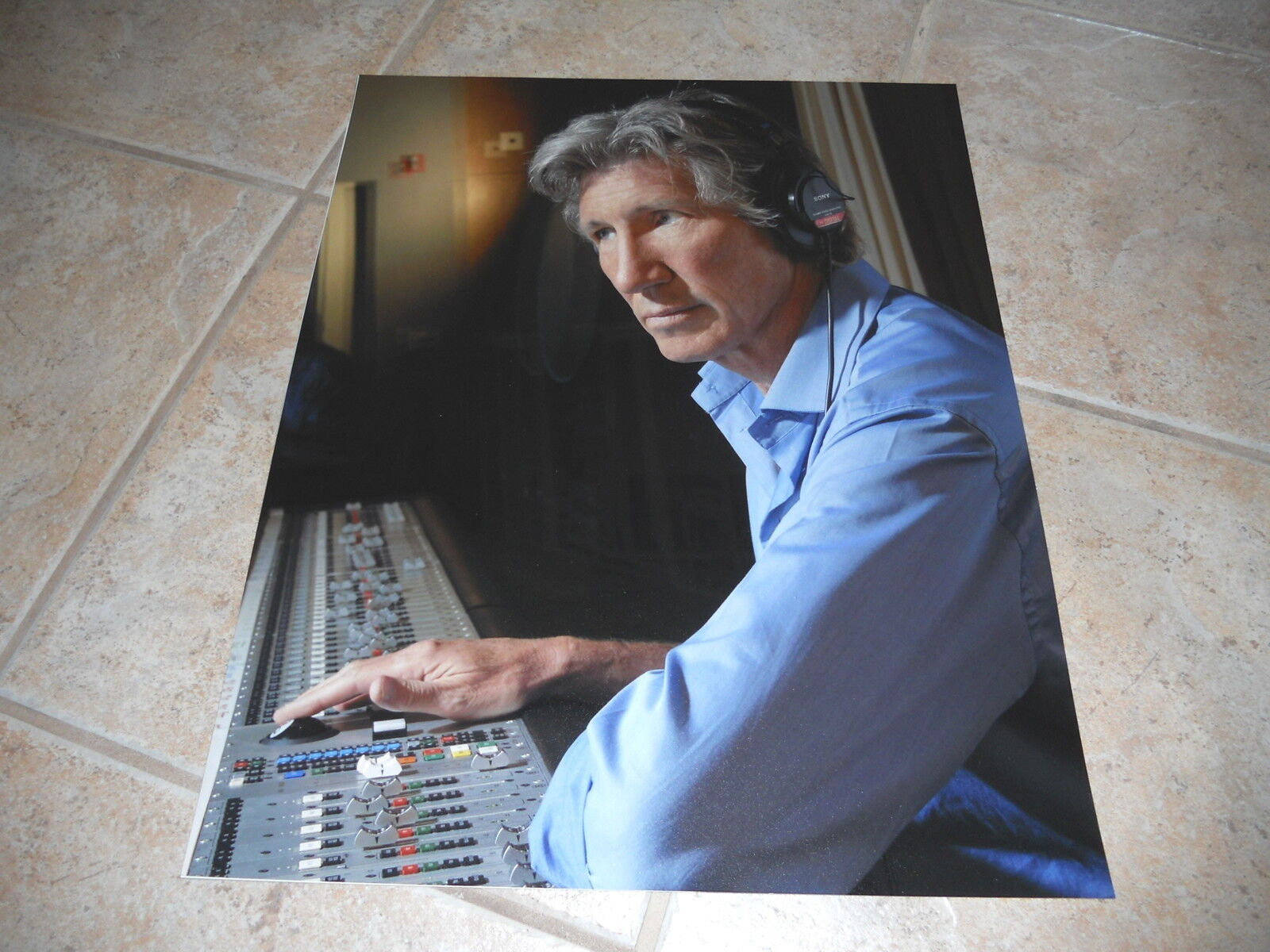 Roger Waters New Promo Pink Floyd The Wall Huge 16x20 High Quality Photo Poster painting