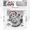 Diamond Painting - Partial Special Shaped Drill - Winter Cat(Canvas|30*30cm)