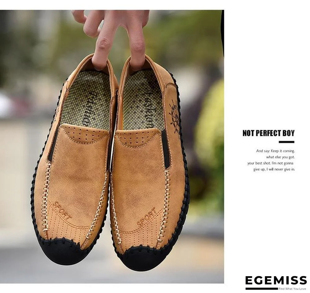 Casual Shoes Fashion Men's Shoes Casual Driving Shoes Soft Moccasins Flats Footwear Men Loafers | EGEMISS