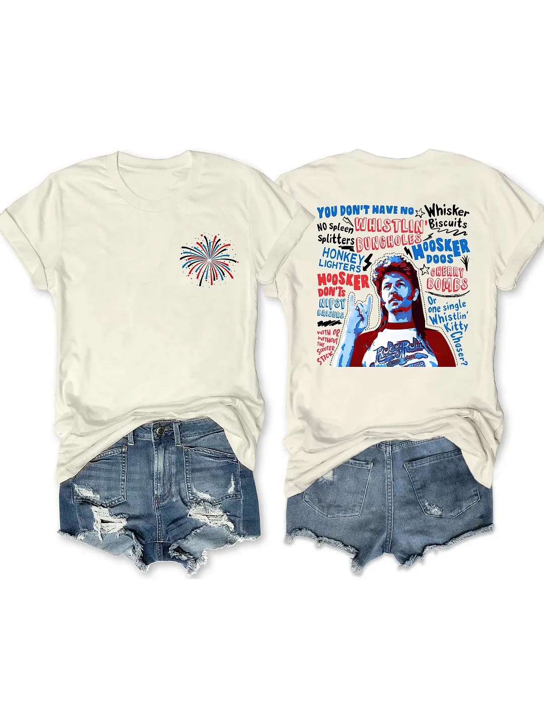 4th Of July Merica Tour T-shirt
