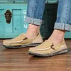 Gioiacombo&trade; Scarpe di tela casual leggere da uomo